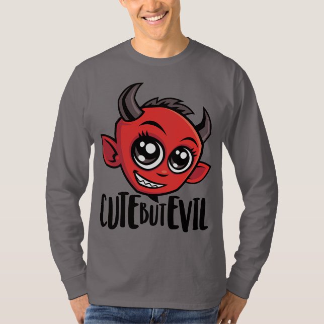 Cute But Evil T-Shirt (Front)
