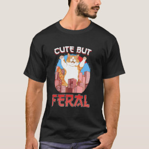 Cute but Feral! Wild Cat Party Concert Outfit All T-Shirt