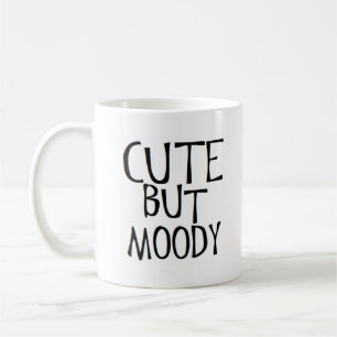 cute but moody coffee mug