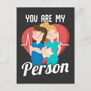 Cute but psycho Sarcastic Girl feminist Woman Postcard