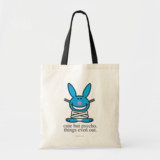 Cute but Psycho Tote Bag (Front)