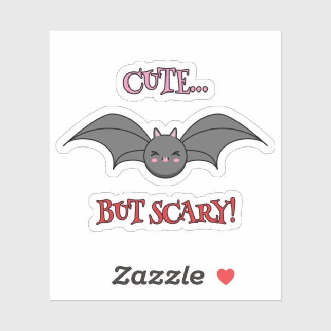 Cute but Scary Bat (Sheet)