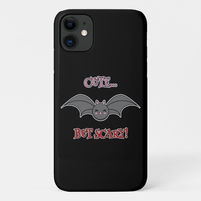 Cute but Scary Bat Case-Mate iPhone Case (Back)