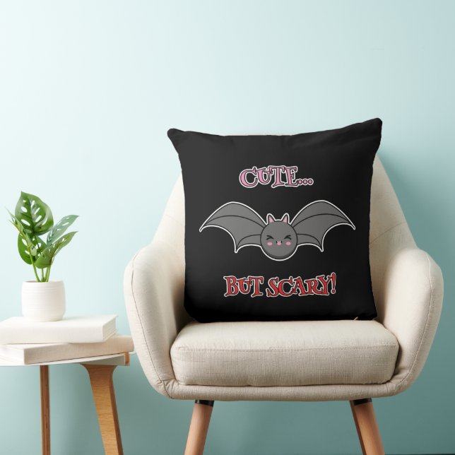 Cute but Scary Bat Cushion (Chair)