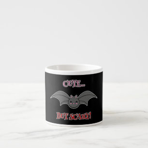 Cute but Scary Bat Espresso Cup