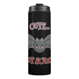 Cute but Scary Bat Thermal Tumbler