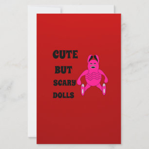 Cute but scary dolls