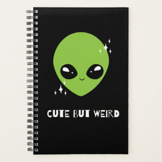 Cute but weird alien planner