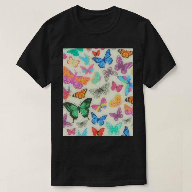 Cute butterflies 37 T-Shirt (Design Front)