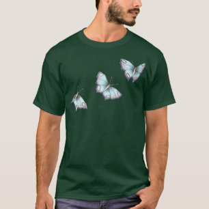 Cute Butterflies  Pretty Hand Drawn Butterfly T-Shirt