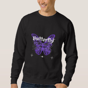 cute butterfly art design  sweatshirt
