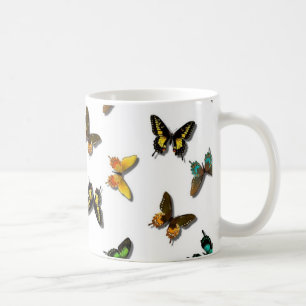 Cute Butterfly Background Coffee Mug