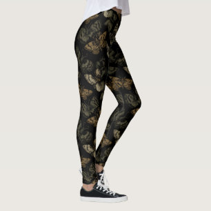 Cute Butterfly Camo Inspired Maternity Wear Leggings