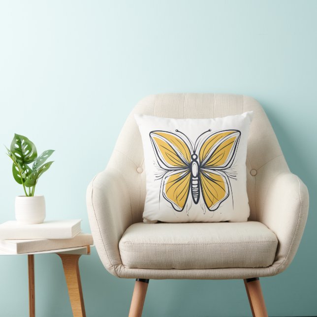 Cute Butterfly -Charming& Stylish   Cushion (Chair)
