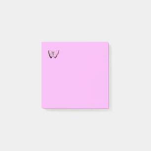 Cute Butterfly design light pink Post-it Notes