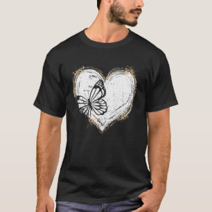 Cute Butterfly Monarchs Lovers Women Girls Teens M T-Shirt