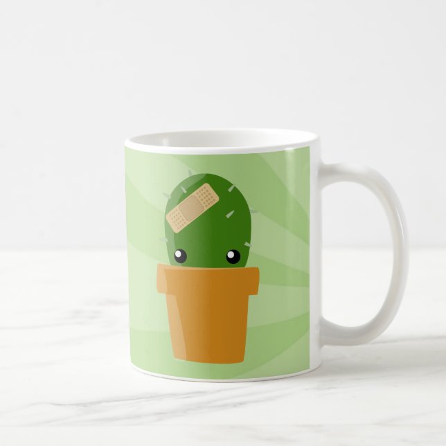 Cute Cactus Coffee Mug (Right)