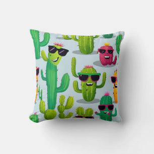 Cute Cactus Cushion
