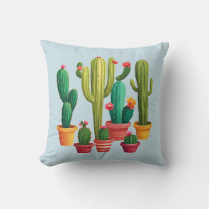 Cute Cactus Cushion