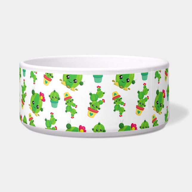 Cute Cactus, Green Cactus, Cactus Pattern (Front)