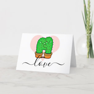 cute Cactus Holiday Card
