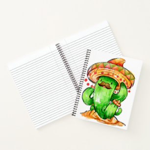 cute Cactus Notebook