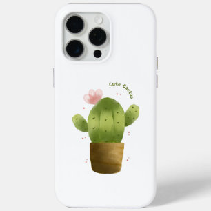 Cute Cactus Phone Case – Kawaii Plant Design