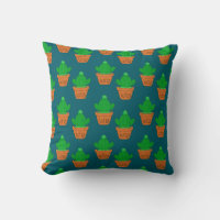 Cute cactus pillow