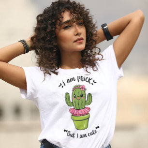 Cute cactus quote womens T-Shirt