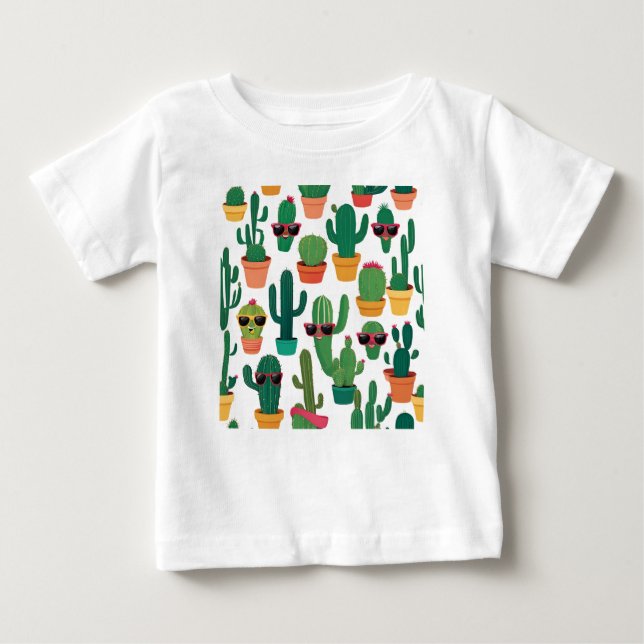 Cute Cactus T-Shirt (Front)