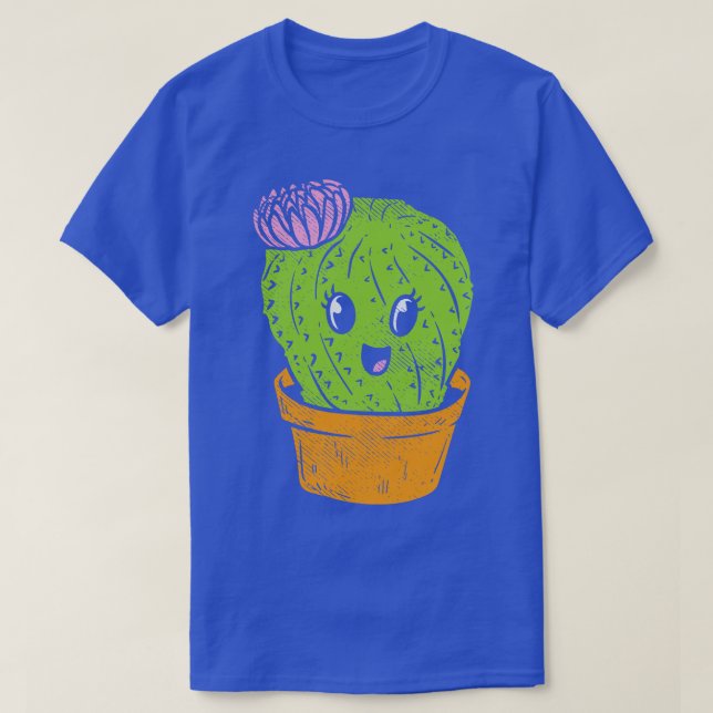 Cute Cactus T-Shirt (Design Front)