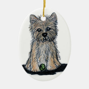 CUTE CAIRN TERRIER decoration birthday Christmas