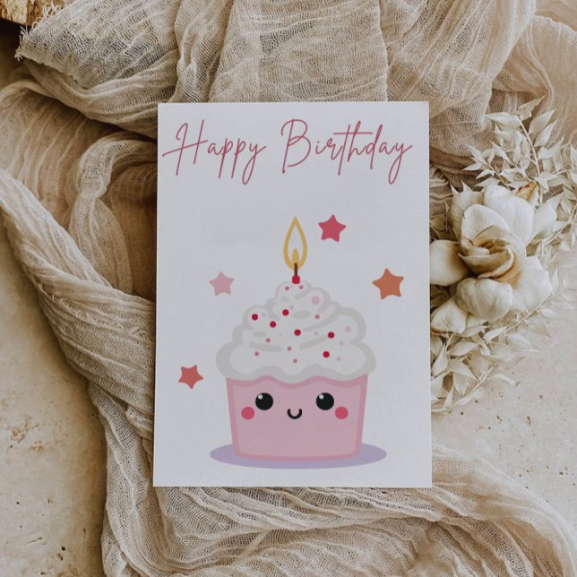 Cute cake birthday card (Cute cake birthday card)