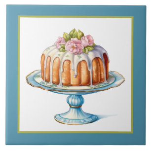 Cute cake kitchen crafting business home ceramic tile