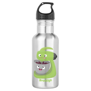 Cute cake mixer kitchen appliance cartoon 532 ml water bottle