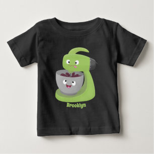 Cute cake mixer kitchen appliance cartoon baby T-Shirt