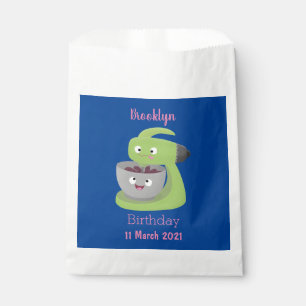 Cute cake mixer kitchen appliance cartoon favour bag