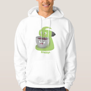 Cute cake mixer kitchen appliance cartoon  hoodie