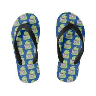 Cute cake mixer kitchen appliance cartoon kid's thongs
