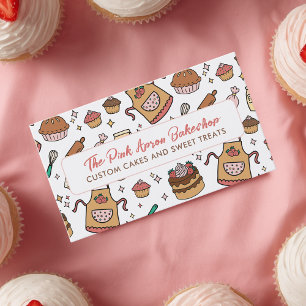 Cute Cakes Home Bakery  Business Card