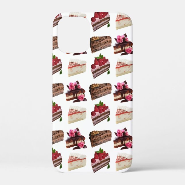 Cute Cakes Lovers Desserts Pattern Case-Mate iPhone Case (Back)