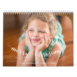 Cute Calendar For Merry Christmas 2025