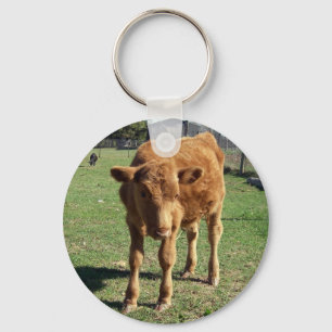 Cute Calf Keychain