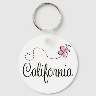 Cute California Design Key Ring