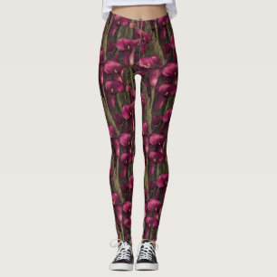 Cute Calla Lilies Retirement Gifts Women Gym Clot Leggings