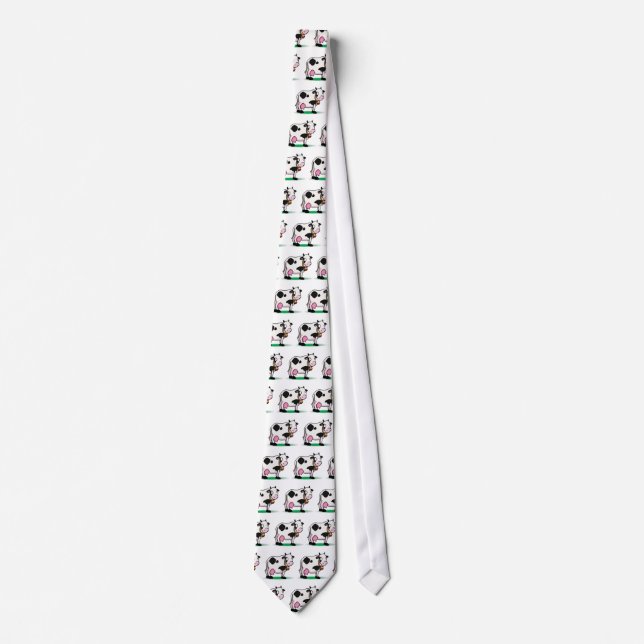 Cute Calm Cow Tie (Front)