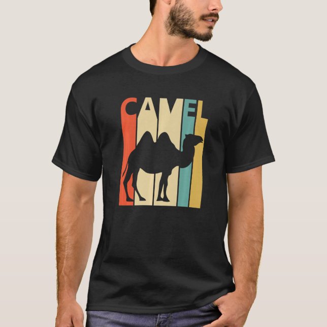 Cute Camel Animal  T-Shirt (Front)