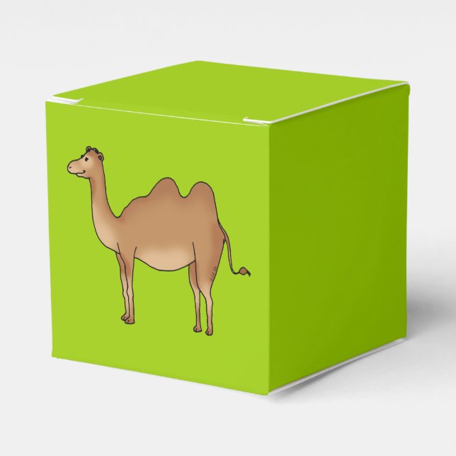 cute camel favour box (Front Side)