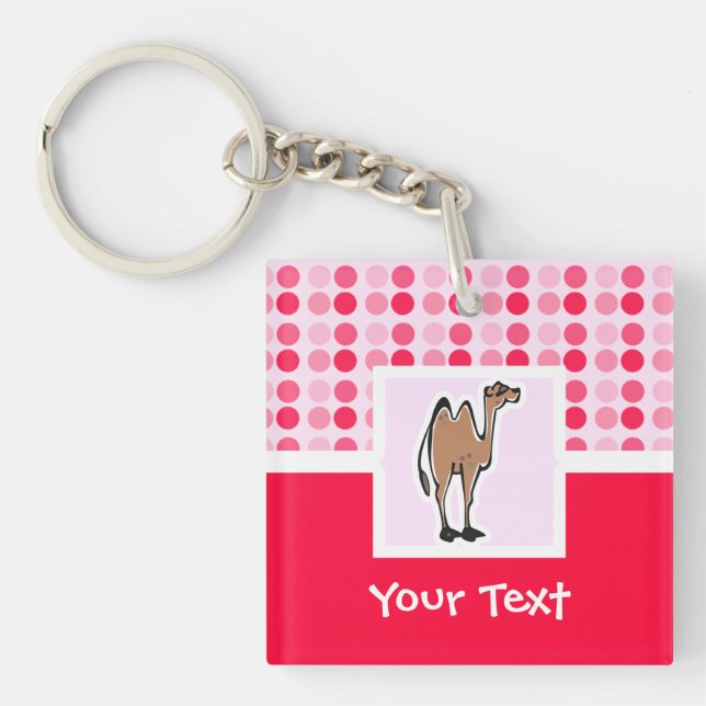 Cute Camel Key Ring (Front)