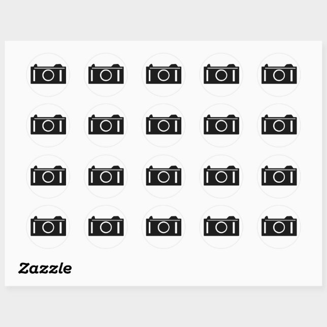 Cute camera planner stickers (Sheet)